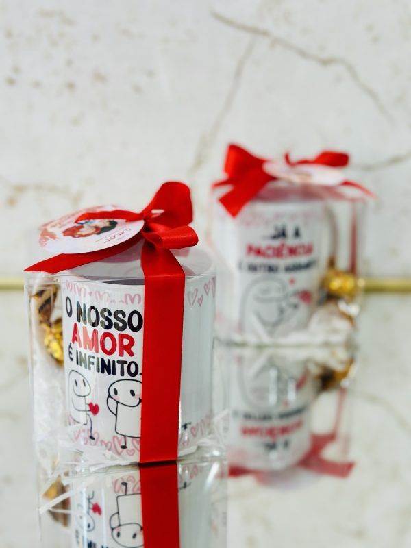 Caneca “o nosso amor é infinito”